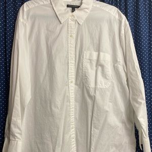 Oversized button down blouse